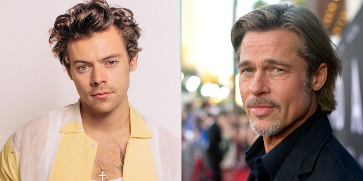 Harry Styles e Brad Pitt protagonizaram filme juntos (Foto: Reprodução)