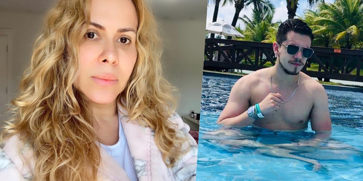 Joelma é mãe de Yago Matos (Foto: montagem)