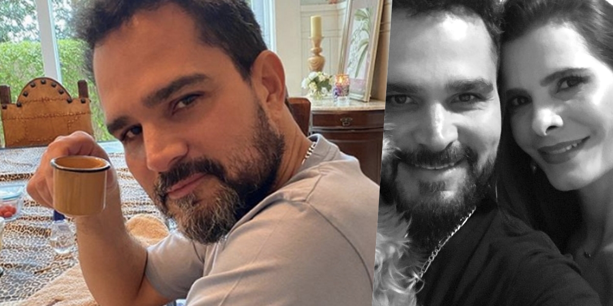 Luciano Camargo é casado com Flávia Fonseca (Foto: montagem)