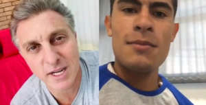 Luciano Huck doa moto para jovem humilhado (Foto: Montagem)