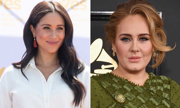 Meghan Markle e Adele se tornam amigas inseparáveis (Foto: Reprodução)