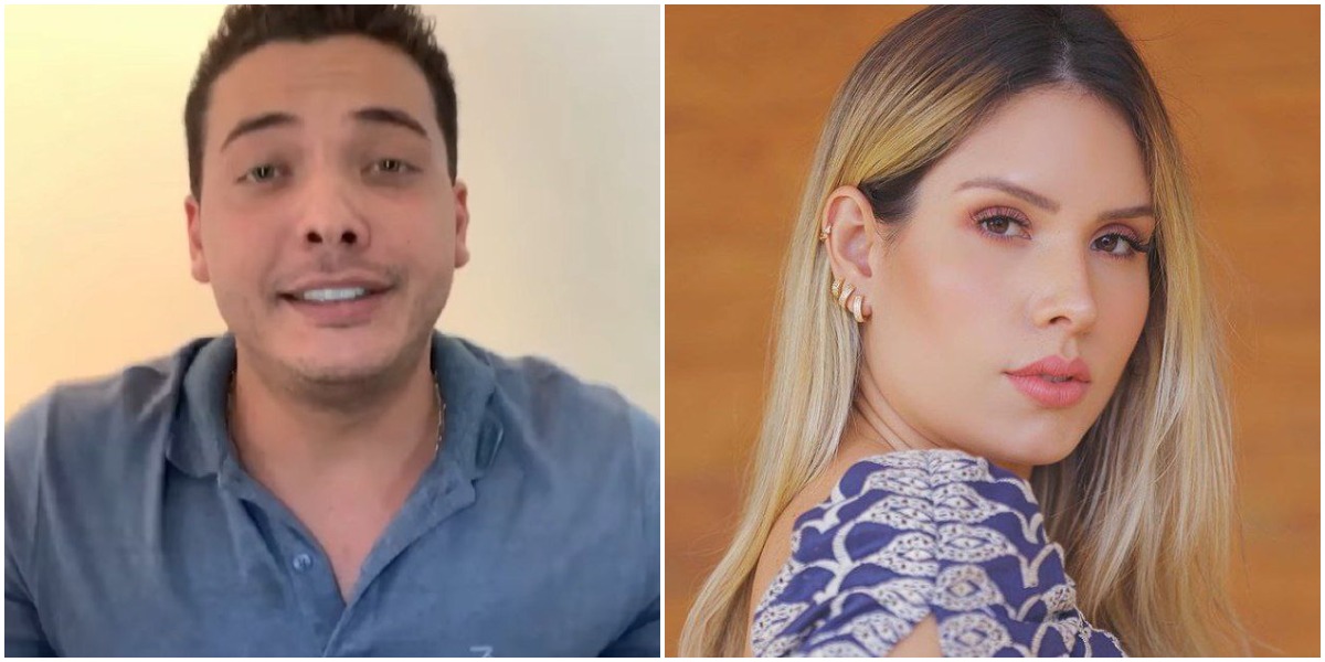 Wesley Safadão fez anúncio com Thyane Dantas sobre o casamento (Foto: Reprodução/ Montagem/ TV Foco)