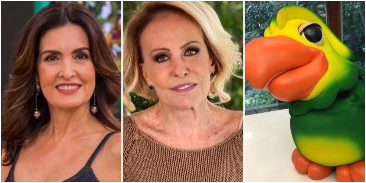 Ana Maria Braga, além do drama com Fátima Bernardes, enfrenta separação de Louro José (Foto: Reprodução/ Montagem/ TV Foco)