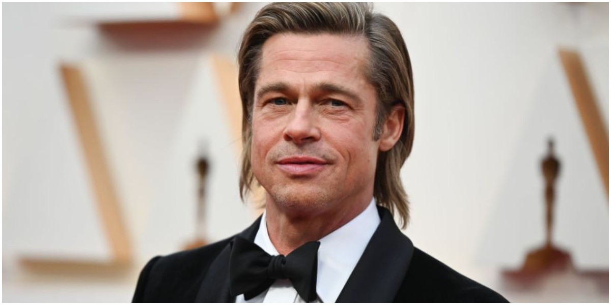 Brad Pitt fez a fila andar com modelo que parece com Angelina Jolie (Foto: Reprodução)