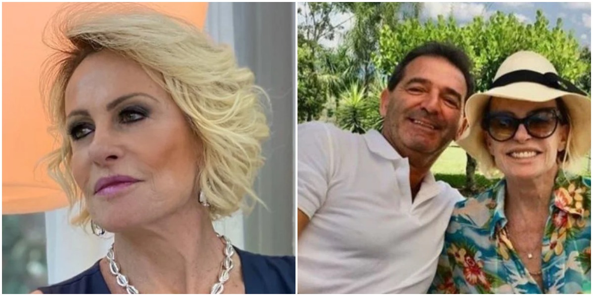 Ana Maria Braga e marido (Foto: Reprodução)