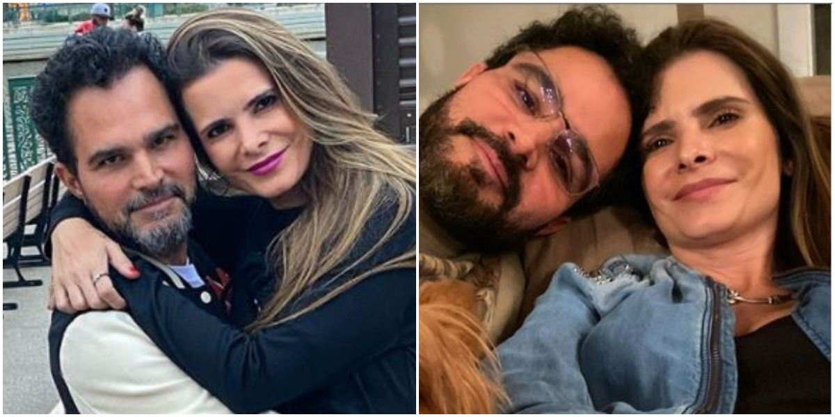 Luciano Camargo e Flávia Fonseca (Foto: Reprodução)