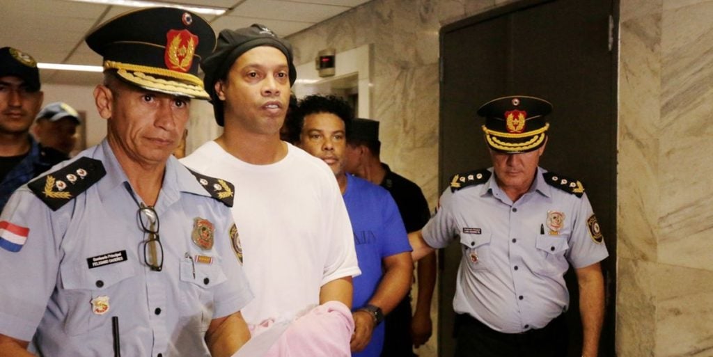 Ronaldinho Gaúcho estava preso no Paraguai. (Foto: Divulgação)