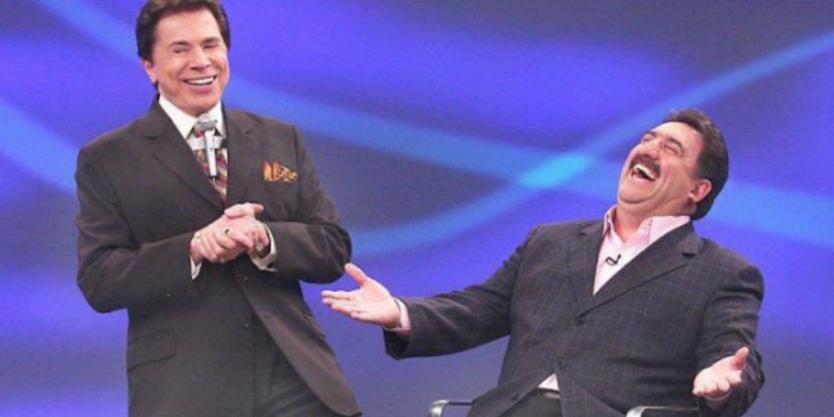 Ratinho e Silvio Santos (Foto: Divulgação/SBT)