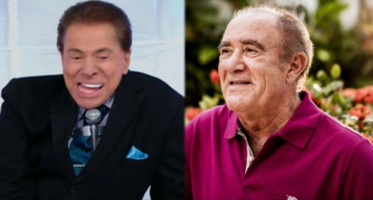 Silvio Santos pode contratar Renato Aragão para o SBT - Foto: Montagem