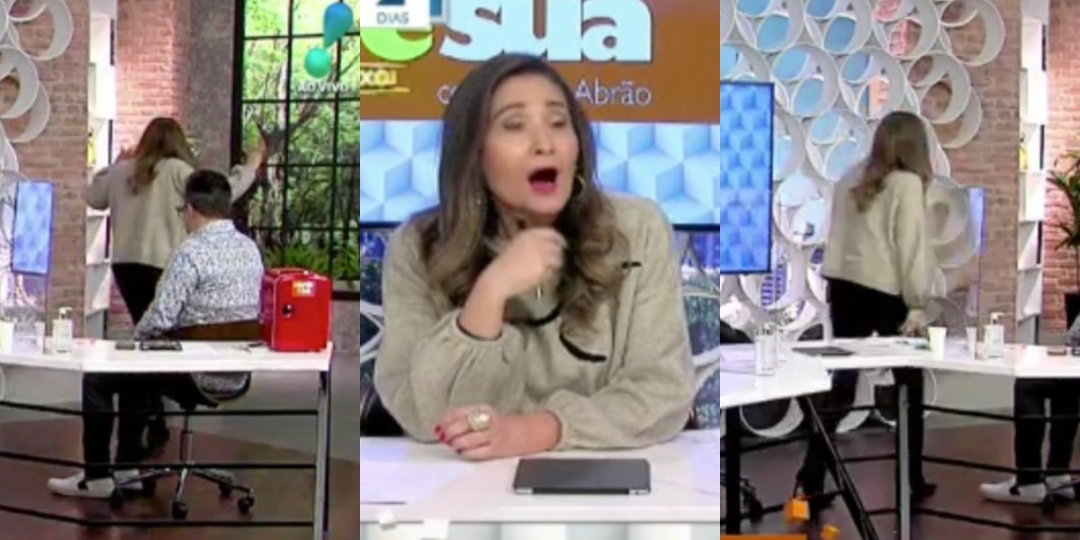 Sonia Abrão fugiu do A Tarde é Sua (Foto: Reprodução/RedeTV!)