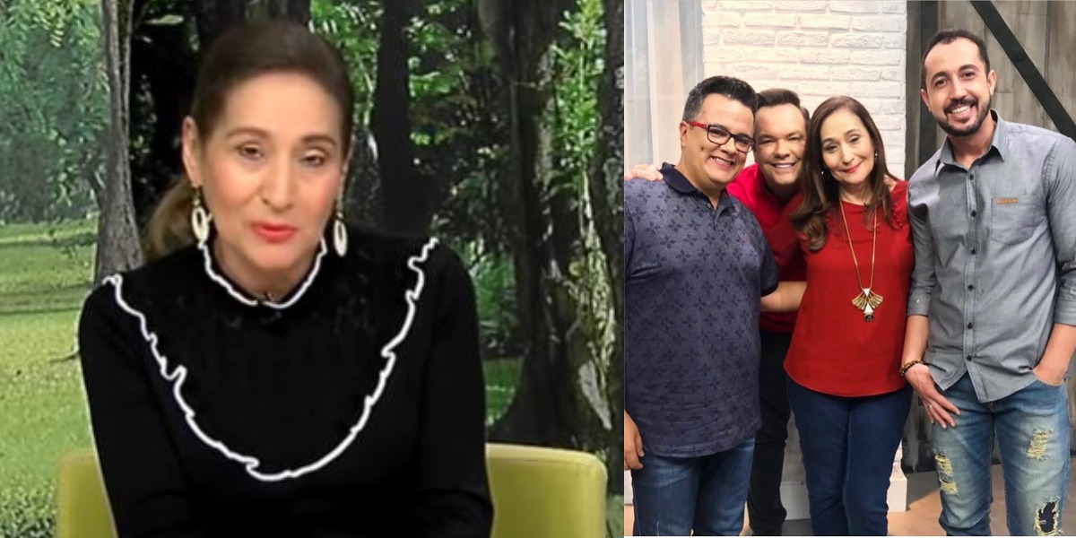 Sonia Abrão e Felipeh Campos com seus colegas de profissão (Foto: Reprodução/RedeTV!/Instagram)