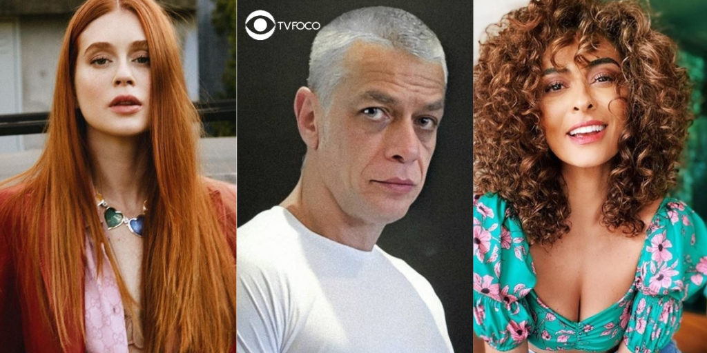 Fotomontagem de Marina Ruy Barbosa, Fabio Assunção e Juliana Paes, personagens de Totalmente Demais