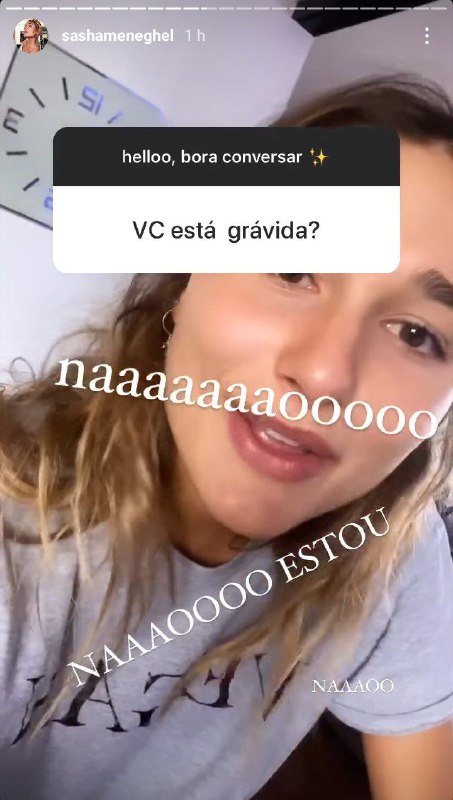 A loira falou sobre uma possível gravidez (Foto: Reprodução/ Instagram)