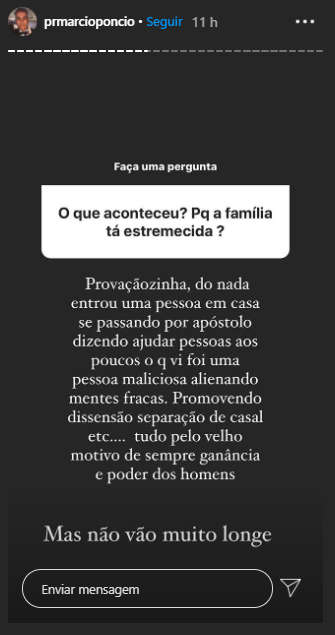 Família Poncio está passando por um momento de crise (Foto: Reprodução/ Instagram)