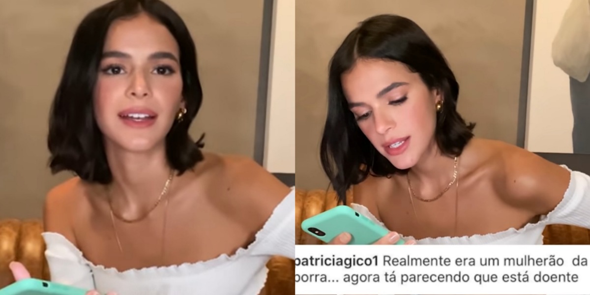 Em vídeo para o canal de Giovanna Ewbank, Bruna Marquezine rebate haters (Foto: Reprodução/YouTuber)