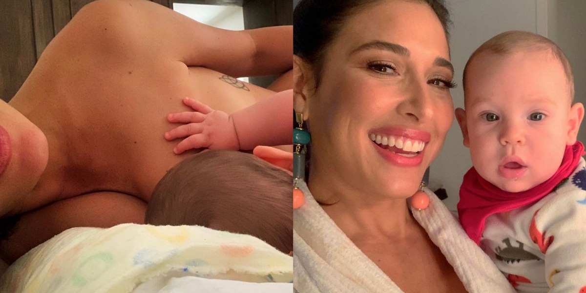 Giselle Itié fala sobre maternidade e primeiro filho Pedro Luna (Foto: Reprodução/Instagram)