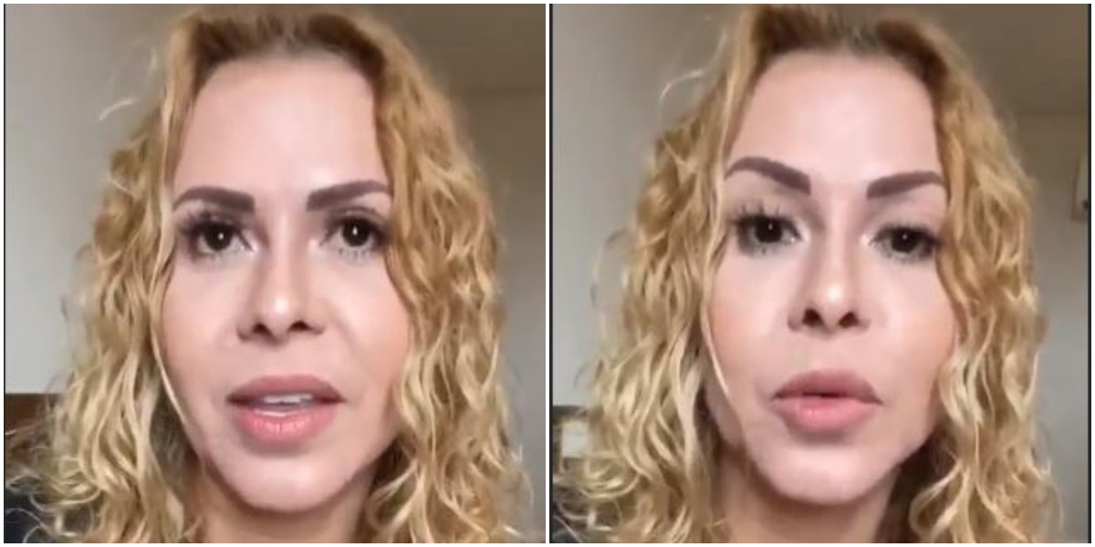 Joelma participou do programa de Otaviano Costa no portal UOL (Foto: Instagram)