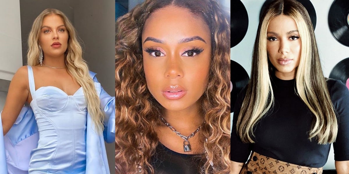 MC Rebecca fala sobre beijos com Anitta e revela crush em Luisa Sonza (Foto: Reprodução)