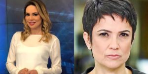 Rachel Sheherazade poderá perder seu lugar para Sandra Annenberg no SBT (Foto: Reprodução)