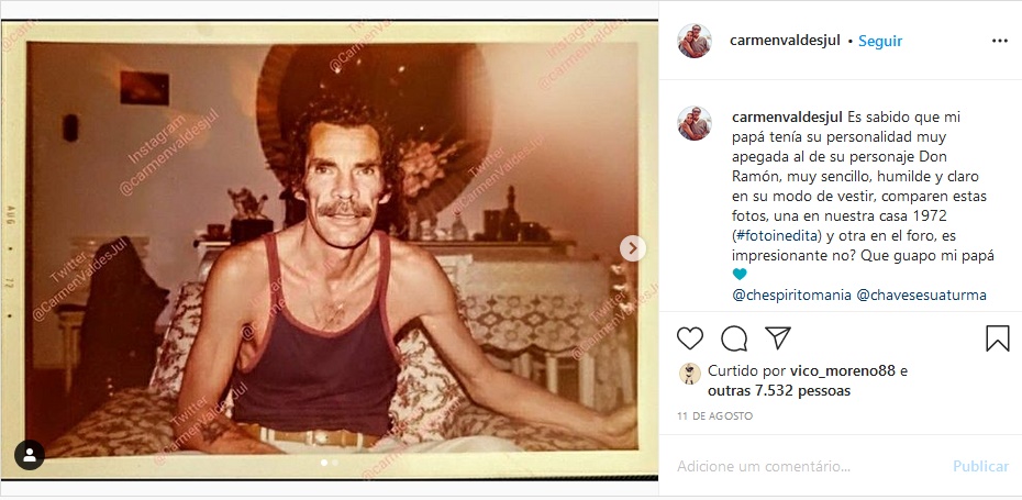 Ramón Valdés morreu 1988 (Imagem: Reprodução)