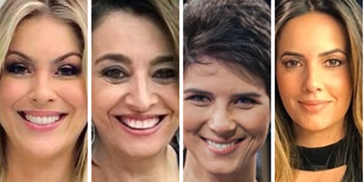 Renata Fan, Catia Fonseca, Mariana Godoy e Paloma Tocci (Foto: Montagem/TV Foco)