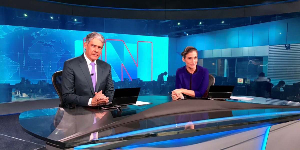 William Bonner, Renata Vasconcellos, Jornal Nacional