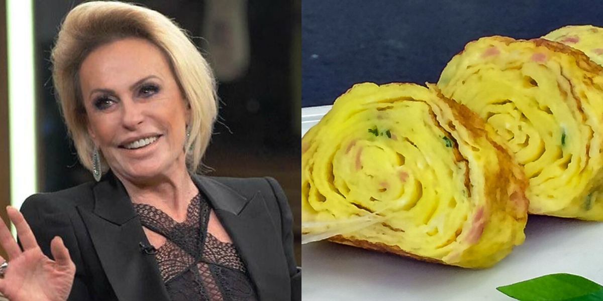 Ana Maria Braga prepara omelete japonesa no Encontro de hoje (Foto: Reprodução)