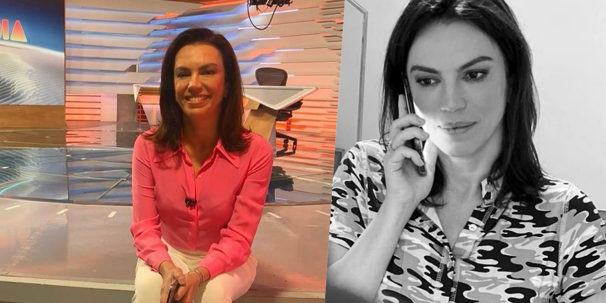 Ana Paula Araújo comanda o 'Bom Dia Brasil' na Globo (Foto: reprodução)