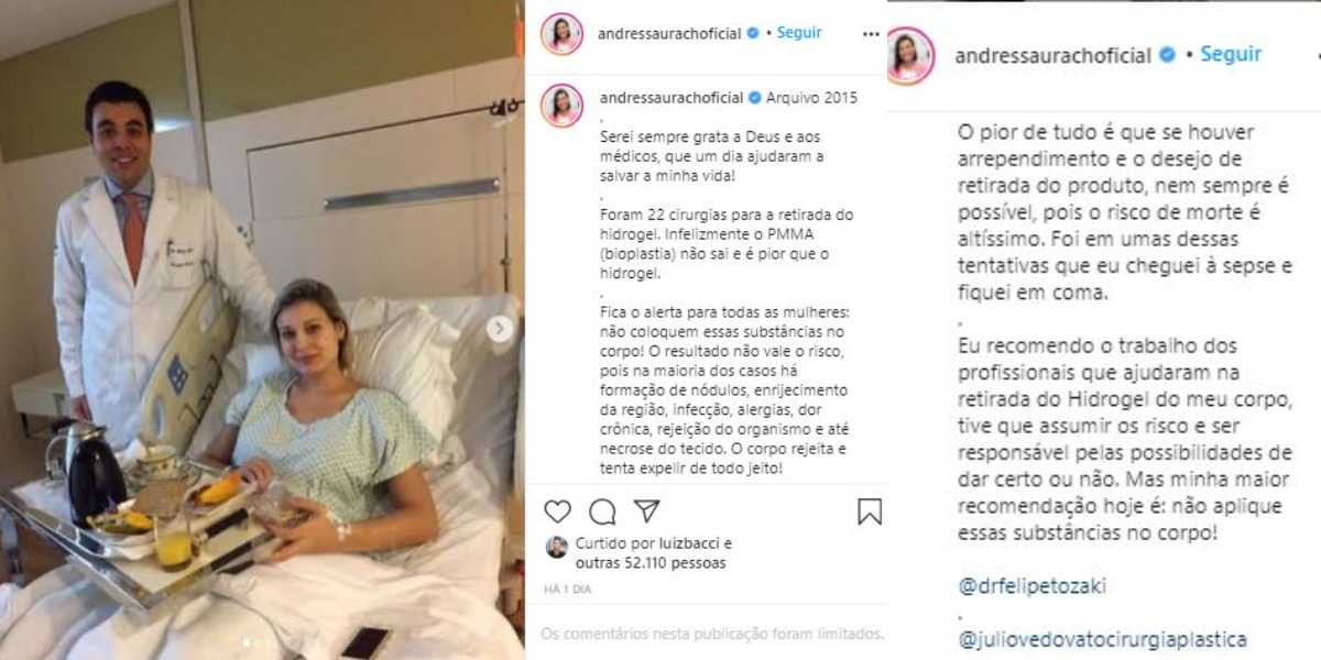 Andressa Urach expôs a verdade nas redes sociais (Foto: Reprodução/Instagram)