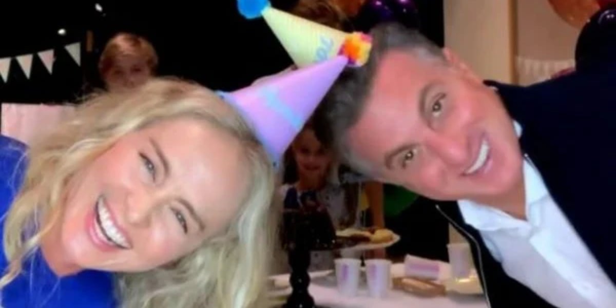 Angélica e Luciano Huck na festa de aniversário do apresentador (Foto: Reprodução/Instagram)