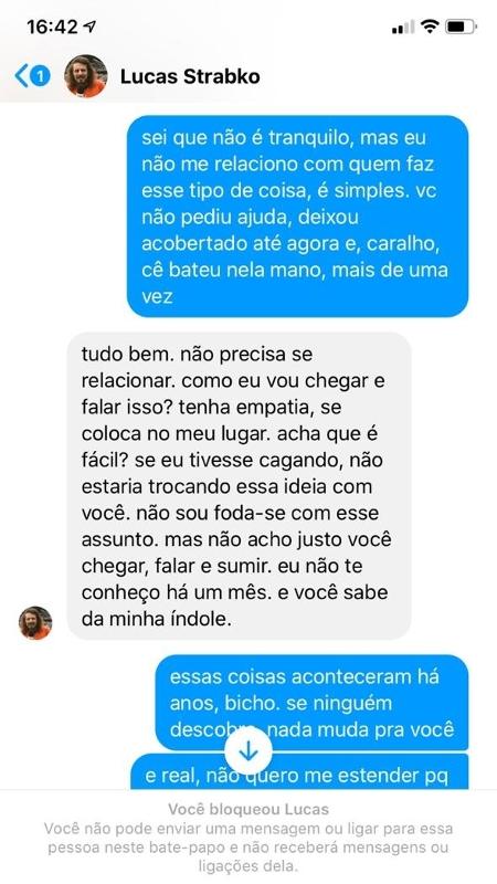 Cartolouco teve conversas com amigo divulgadas pelo UOL (Foto: Reprodução)