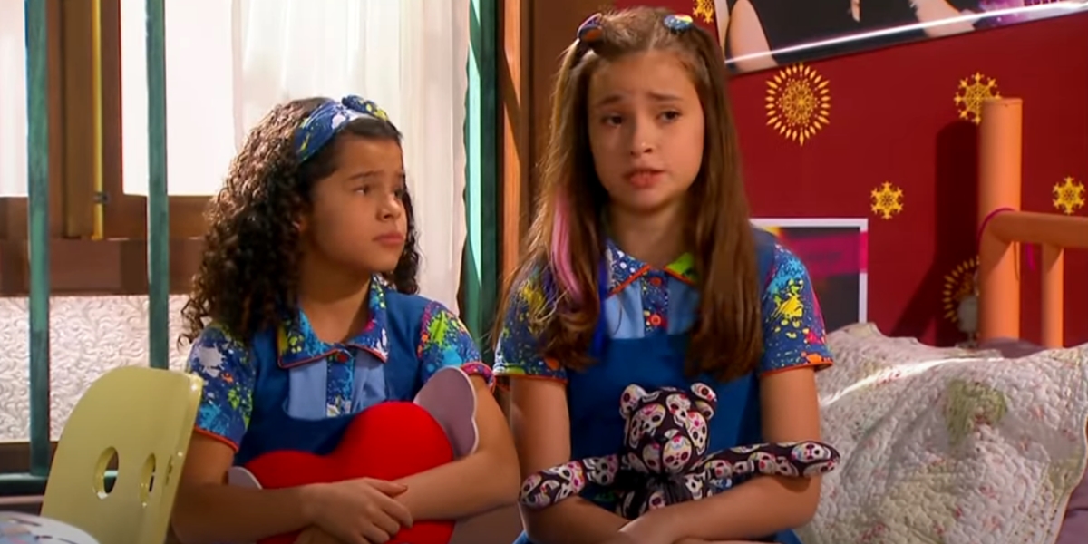 Cena de Chiquititas. (Foto: Reprodução)