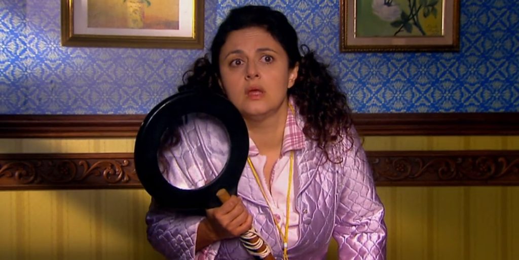 Cena de Chiquititas. (Foto: Reprodução)