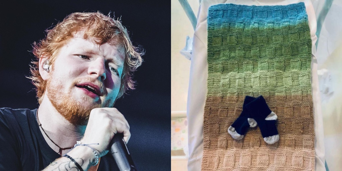 Ed Sheeran anuncia chegada da primeira filha (Foto: Reprodução)