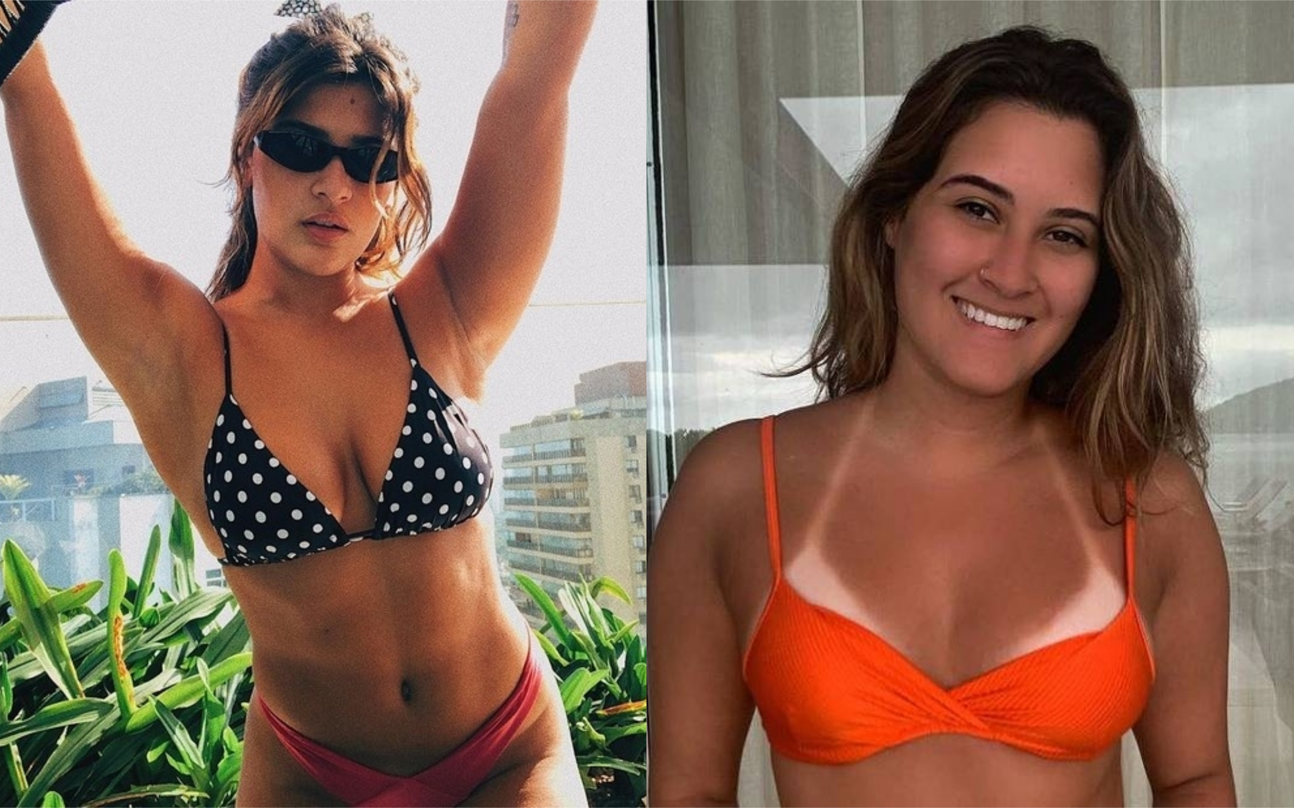 Giulia Costa e Bia Bonemer são amigas (Foto: Divulgação)