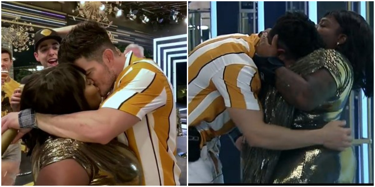 Jojo Todynho tentou beijar JP à força no BBB20 - Foto: Montagem