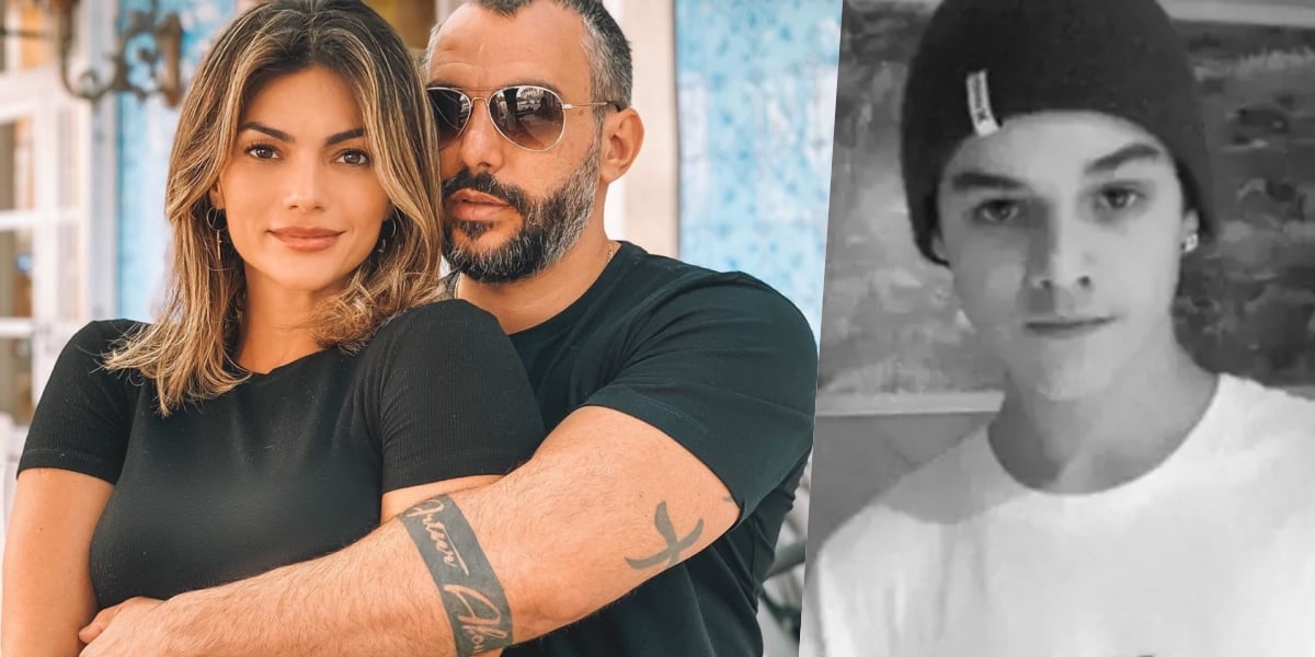 Kelly Key viu o marido fazer uma brincadeira com o filho (Foto: reprodução)