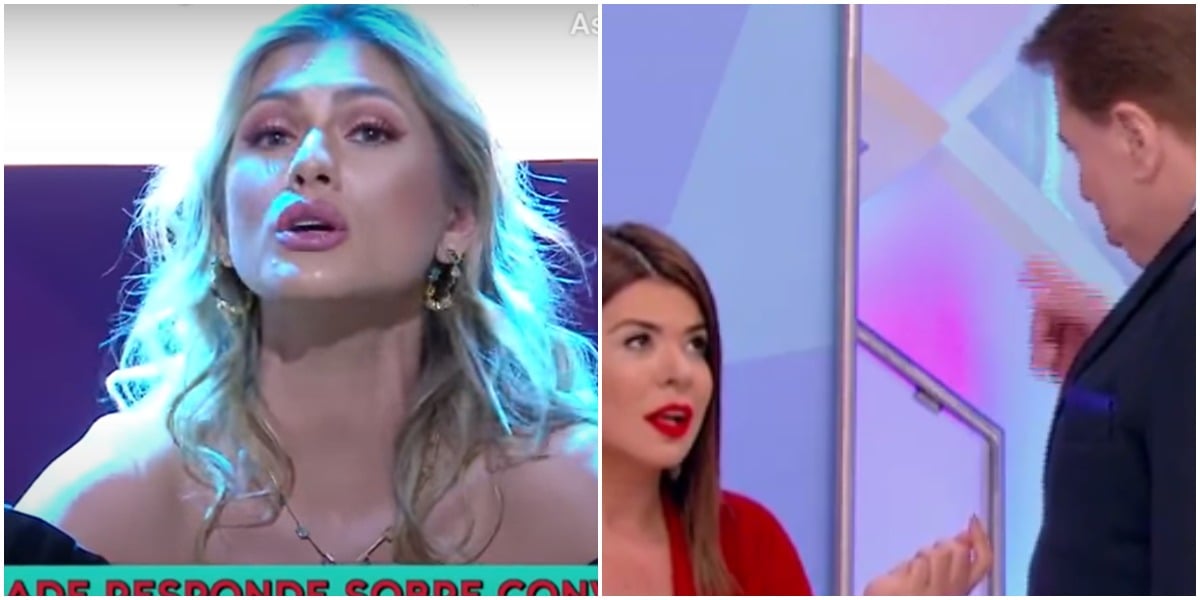 Lívia Andrade foi desmascarada na Cadeira da Verdade no SBT - Foto: Montagem