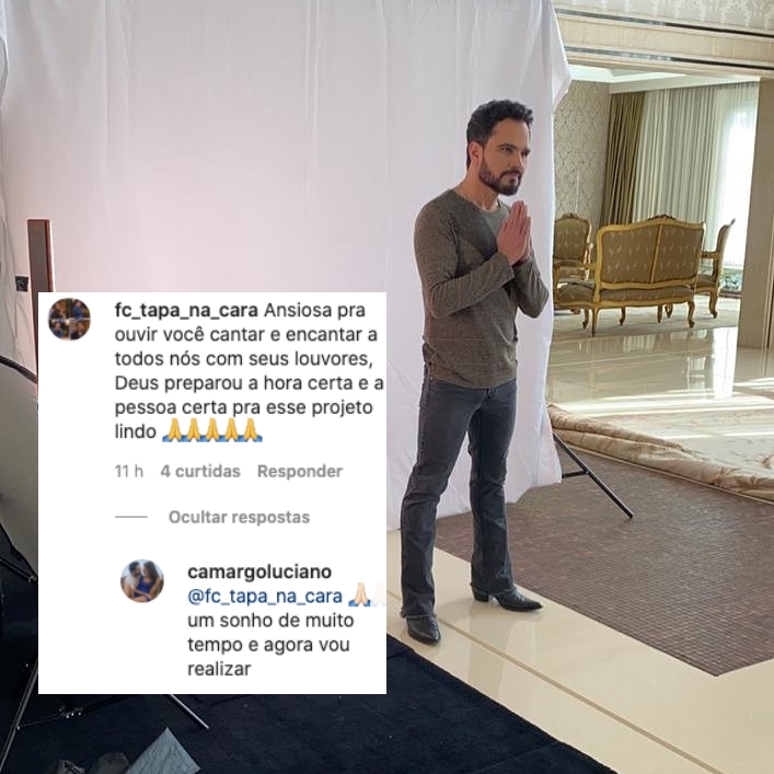 Luciano Camargo abriu o coração sobre seu sonho (Foto: reprodução/Instagram)