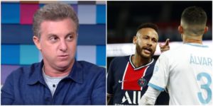 Luciano Huck defendeu Neymar após episódio de racismo - Foto: Montagem