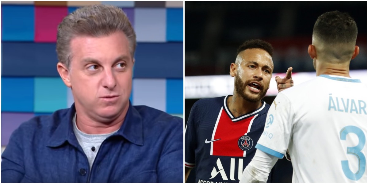 Luciano Huck defendeu Neymar após episódio de racismo - Foto: Montagem