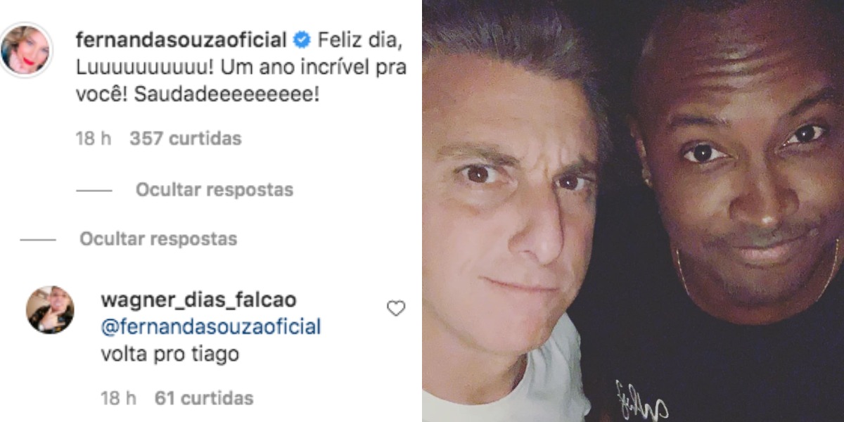 Luciano Huck e Thiaguinho são muito amigos (Foto: Reprodução/Instagram)