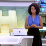 Maju Coutinho retornou ao 'Jornal Hoje' (Foto: reprodução/Globo)