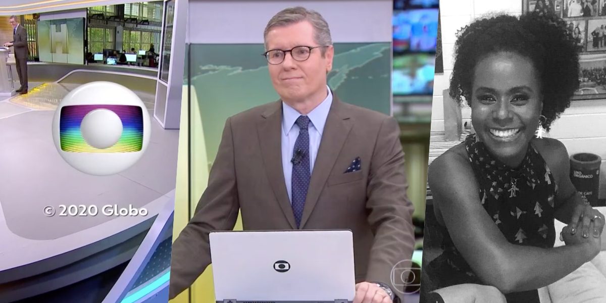 Márcio Gomes se despediu dos telespectadores no 'Jornal Hoje' (Foto: reprodução/Globo)