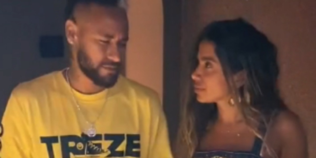 Neymar e Anitta em Ibiza (Foto: Reprodução/TikTok)