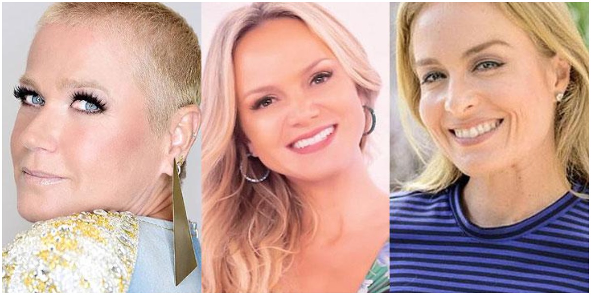 Angélica, Xuxa e Eliana surgiram juntas em novo encontro (Foto: Reprodução/ Montagem)