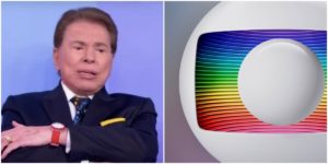 Silvio Santos divulgou atração da Globo no SBT - Foto: Montagem