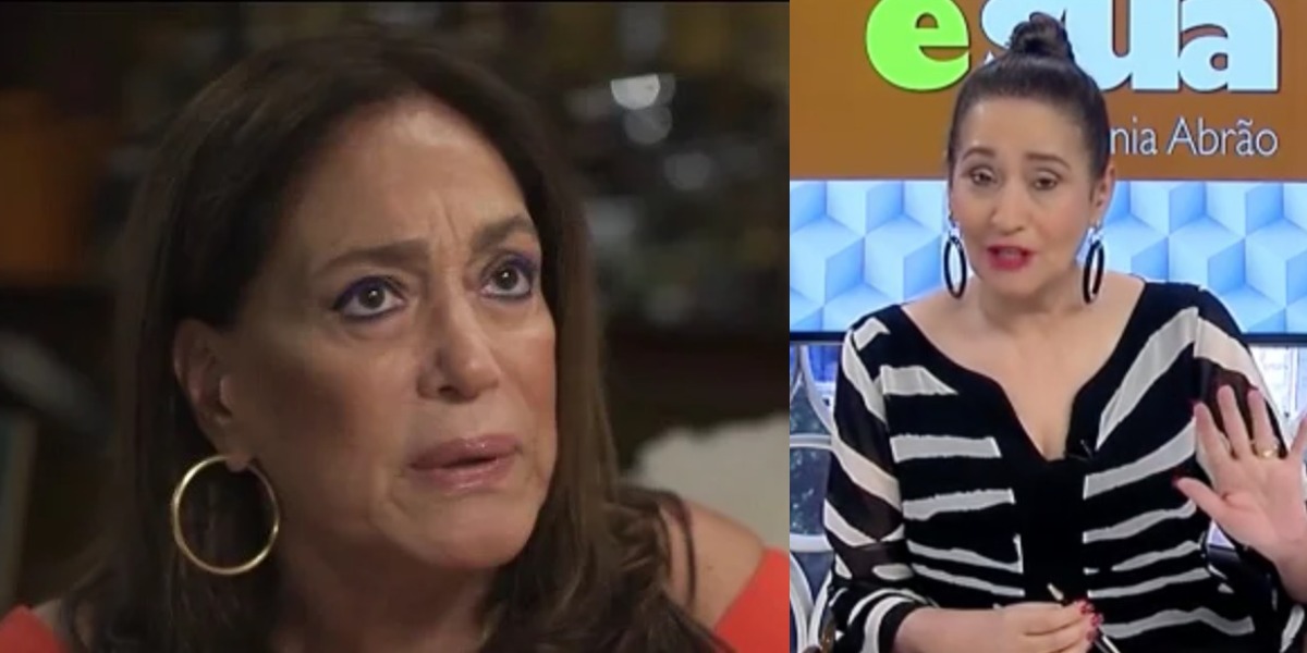 Susana Vieira e Sonia Abrão já trocaram farpas (Foto: Reprodução/TV Globo/RedeTV!)