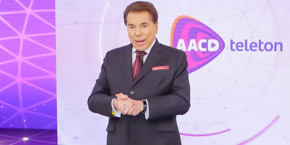 Silvio Santos no encerramento do Teleton 2018; dono do SBT não aparecerá na edição 2020 (Foto: Lourival Ribeiro/SBT)