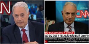 William Waack comanda o Jornal da CNN - Foto: Montagem